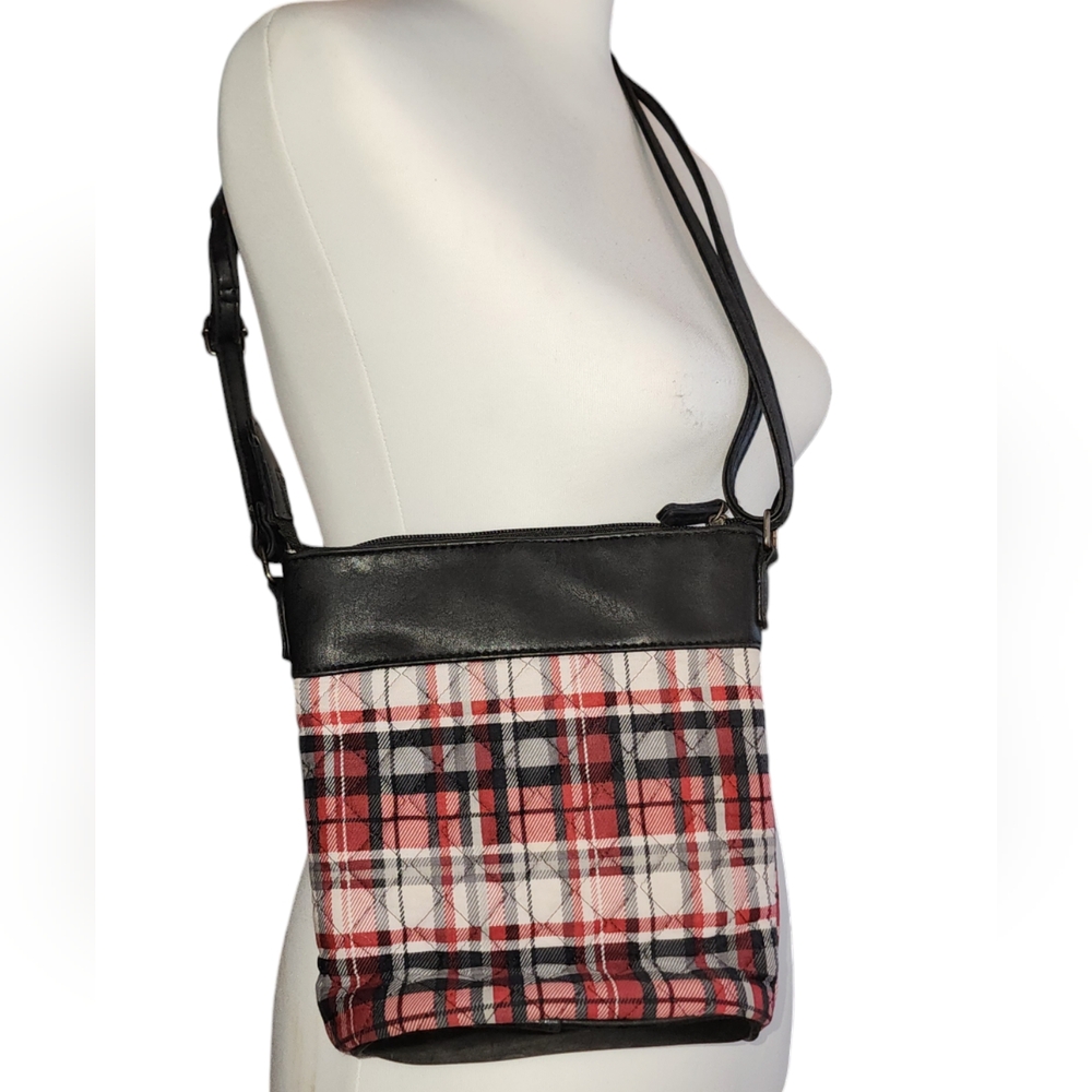 Donna Sharp Crossbody Bag Plaid - Picture 2 of 11